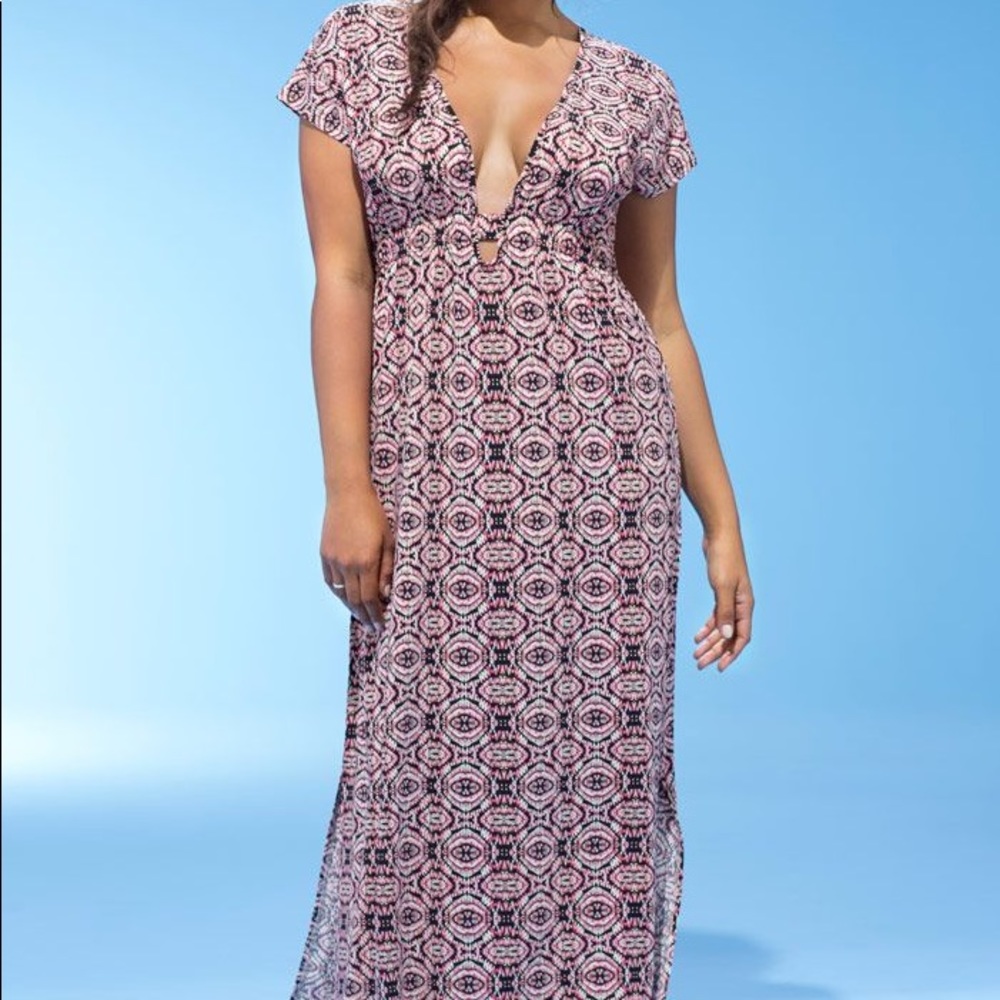 Swimsuits For All Maxi Cover Up Dress